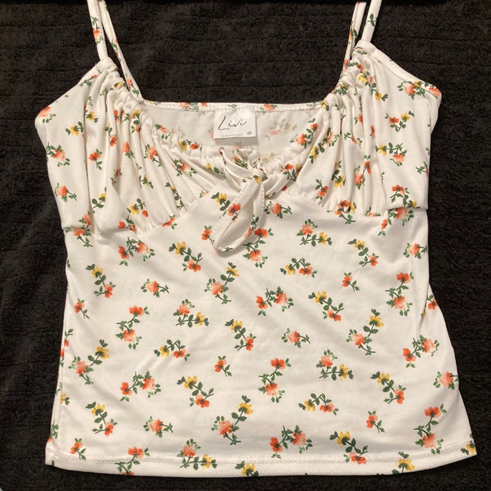 Floral Crop Top